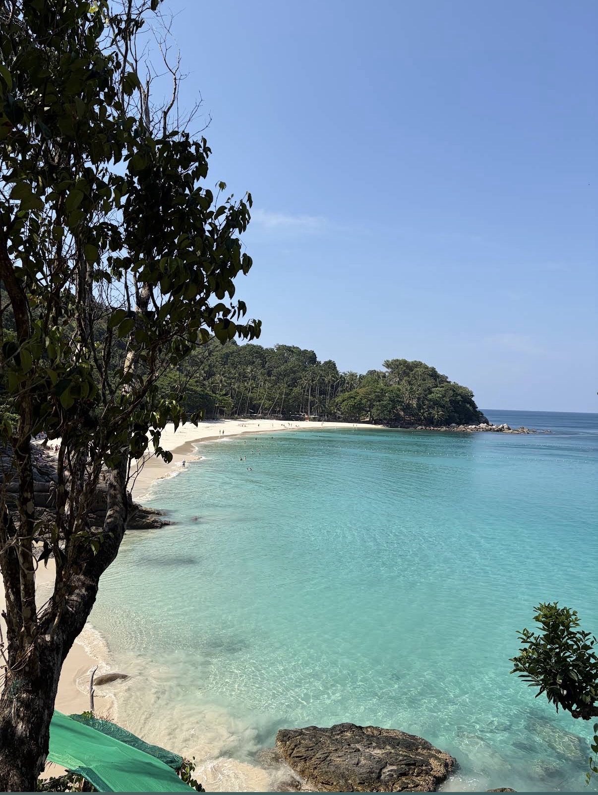 Freedom Beach, a secluded cove south of Patong