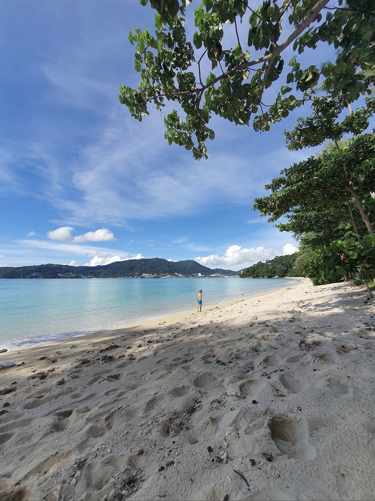Tri Trang Beach, a quiet cove near Patong