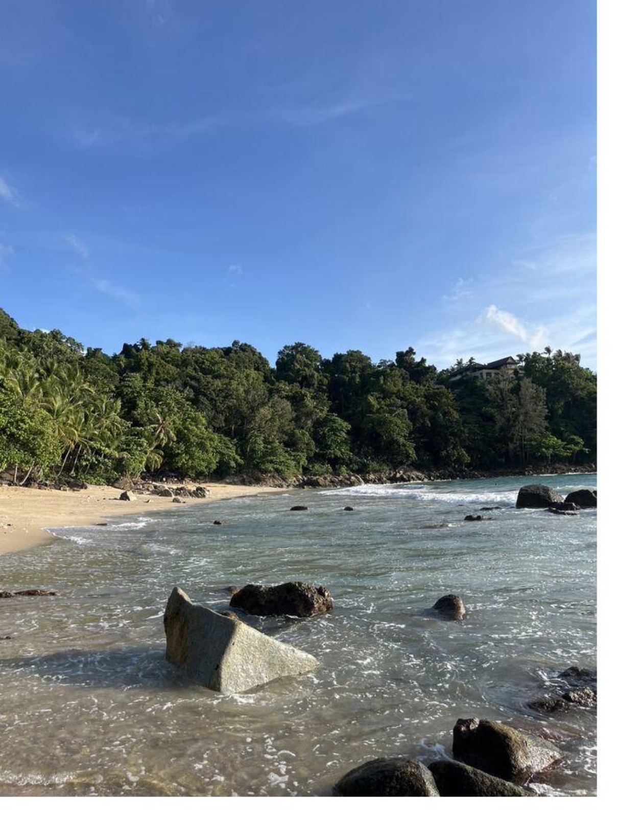 Banana Beach, one of Coral Island’s two named beaches