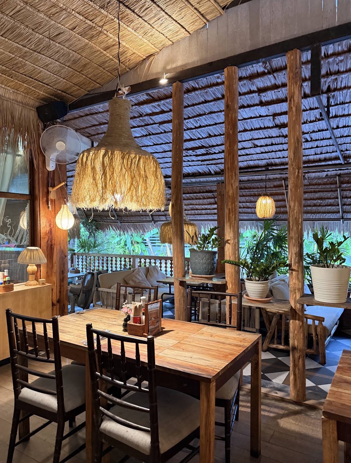 Kiri restaurant's relaxed dining terrace, Kata